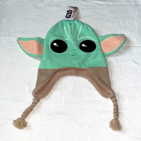 Star Wars The MandalorianGrogu Baby Yoda Beanie NEW - Picture 2 of 4